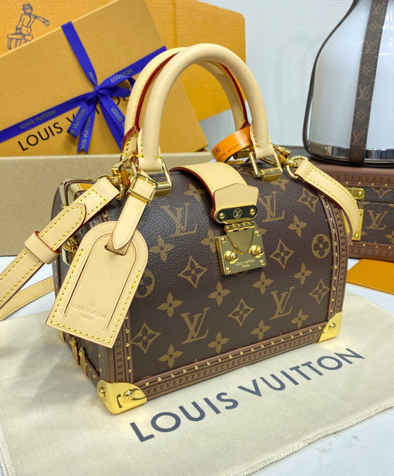 Louis Vuitton Speedy Trunk 20 Monogram M11154 Brown
